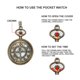 thumbnail image 3 of Reloj De Bolsillo Para Mujer, Esfera Con Números Arábigos, Movimiento De Cuarzo, Cadena De Bronce, Vintage, Tiempo Preciso, Reloj De Bolsillo Hueco Para Uso Diario Para Mujer, 3 of 8