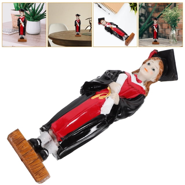 OULII Souvenir de Collation des Grades Décoration de Table en Résine pour Fête 1 Ensemble