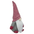 thumbnail image 2 of Northlight 9" Gray and Red Short Plump Christmas Gnome Figure, 2 of 4