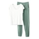 thumbnail image 3 of TaTaai Loose Fit Winter Sleepwear Women, Thick Warm Pajama Top with Pants, Solid Color Fleece Loungewear Set, Cozy Cold Weather Apparel Gift, 3 of 6