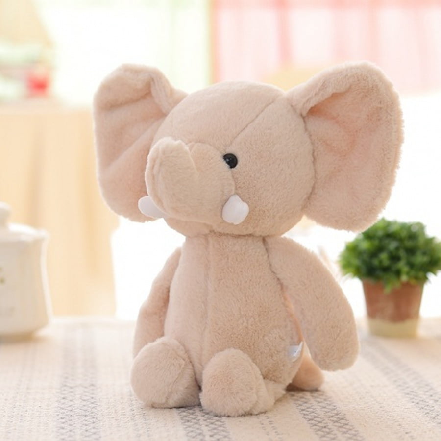 Cute Elephant Soft Plush Toy Mini Stuffed Animal Baby Kids Gift Animals 7.8" 