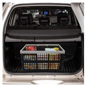 3-Pack 42 L Plastic Storage Collapsible Crate, Folding Plastic Stackable Utility Crate