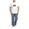 thumbnail image 5 of CafePress - Ukraine Coat Of Arms Flag Pajamas - Men's Light Loose Fit Cotton Pajama Set, 5 of 7