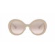 thumbnail image 3 of MIU MIU Sunglasses MU04VS 158204 CORE COLLECTION 04VS Beige + Brown/Silver, 3 of 6