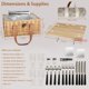 thumbnail image 4 of Cesta de Picnic Hap Tim para 4 Personas con Mesa de Vino Plegable y Bolsa Térmica, 4 of 6