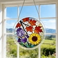 thumbnail image 1 of Acrylic Puzzles Sun Catcher Window Hanging, Colorful Jigsaw Sun Catcher Kit for Adults, Stained Glass Acrylic Puzzle Decoration for Women Mom Birthday Gift, Home Garden Decor, 1 of 6