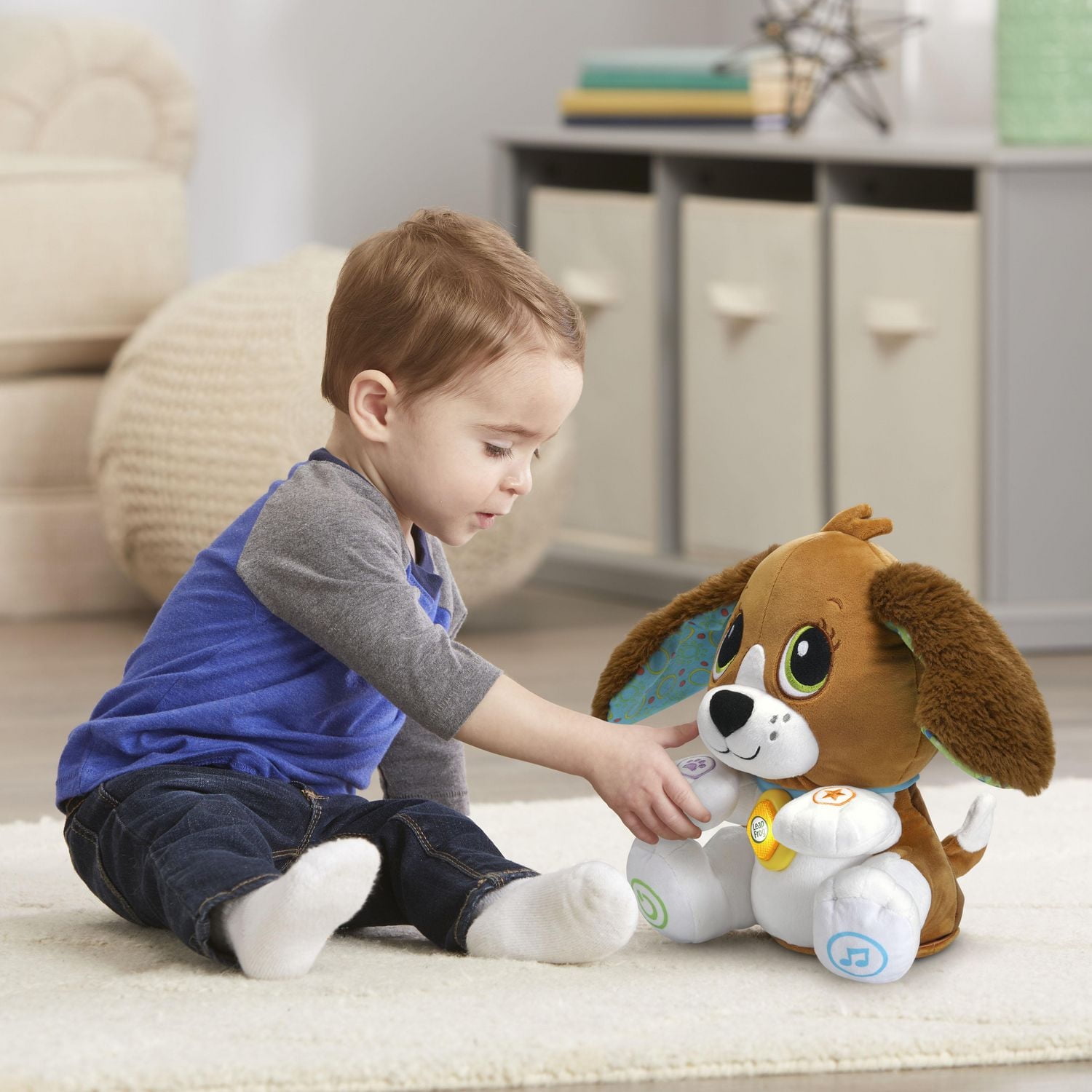 LeapFrog Speak & Learn Puppy With Talk-Back Feature - English Version, 12+ months