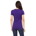 thumbnail image 2 of The Bella + Canvas T-Shirt pour Femmes Favorite - Équipe Violette - L, 2 of 3