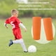 thumbnail image 3 of 1 par de espinilleras de fútbol, soporte de rendimiento para piernas, mangas de compresión para pantorrillas de fútbol con bolsillo para espinilleras, cómodas y transpirables para jóvenes, ideales, 3 of 8