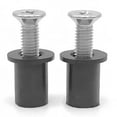 thumbnail image 3 of Kit de 30 Pares de Tuercas de Neopreno M5 con Pernos de Cruceta de Acero Inoxidable para Parabrisas de Kayak y Motocicleta., 3 of 5