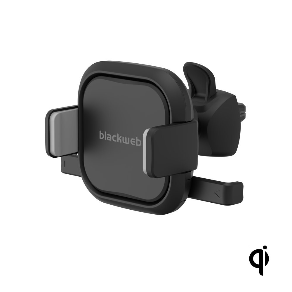 Blackweb VentMounted Wireless Phone Charger, Black