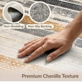 thumbnail image 6 of ODIKA Zebra Vintage Print Faded Stripe Abstract Wallpaper Blanket Tiger for Master Suite, California King, Under Bed, Foldable Easy Care, 6 of 7