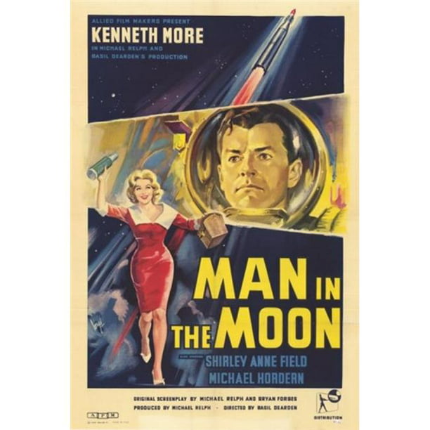 Posterazzi MOV247856 Homme dans la Lune Affiche de Film - 11 x 17 Po.
