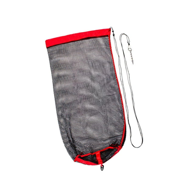 Almencla Protection Filet Portable Résistance à l'Usure Eau de Mer Léger Pliable Cage ing Filet Poche pour Raccords Extérieurs 1M