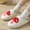 Beige, variant on AURIGATE Women's Men's Cute Fuzzy Heart Slippers Memory Foam Fluffy Couple Slippers Cozy House Slippers Indoor Outdoor Shoes