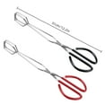 thumbnail image 2 of Barbecue Clips Fireplace Tongs Long Handle Scissors Pliers Unique Design Versatile Extension Grilling Tools for Outdoor Cooking and More, 2 of 5