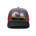 thumbnail image 2 of KNITE Gorra Farmer Gallo Azul Trucker Hombre Ajustable Estilo Gallero Palenque, 2 of 4