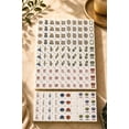 thumbnail image 3 of Luxury Tree Grain Acrylic American Mahjong Set, 160 Tiles New Complete Game Set, 3 of 9