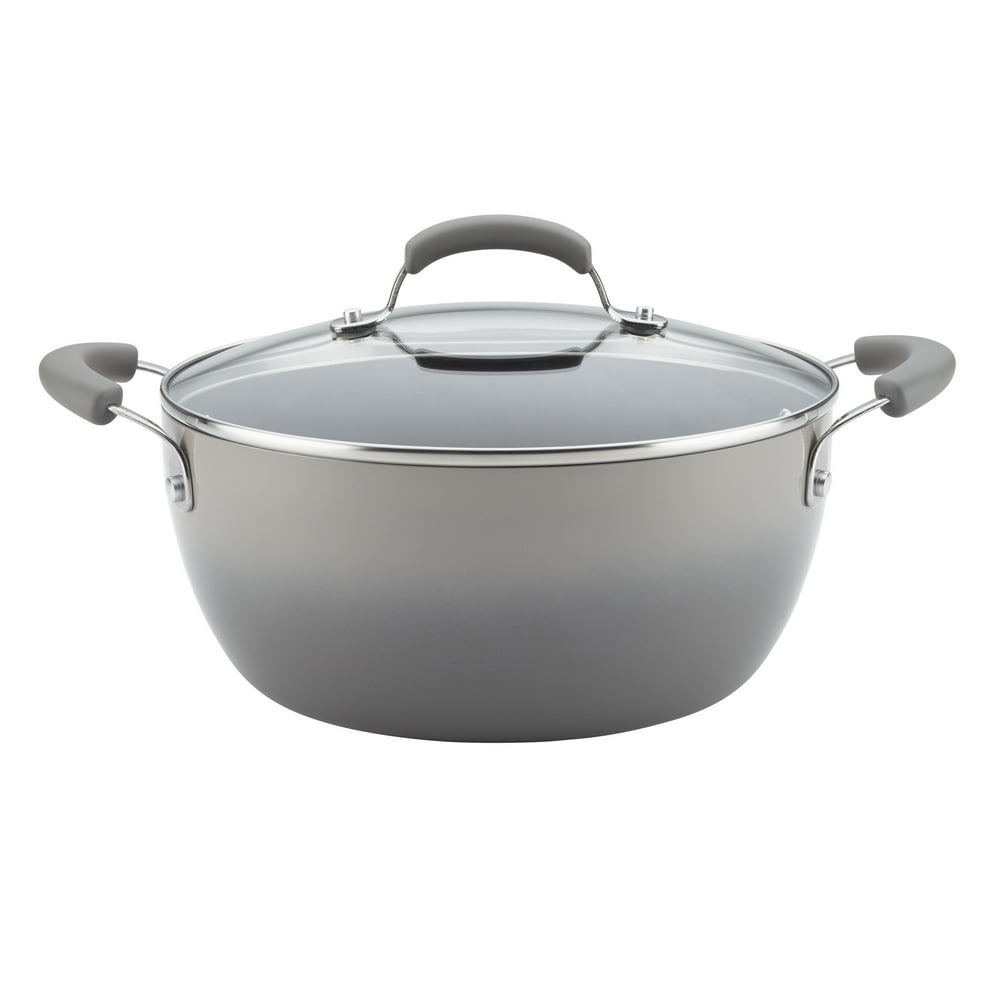 Rachael Ray 5.5 Quart Classic Brights Hard Enamel Nonstick Dutch Oven