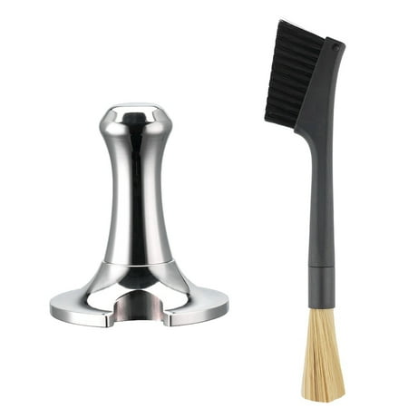 

51mm Tamper Handmade Coffee Pressed Powder Hammer Espresso Maker Cafe Barista Machine Accessories with Brush