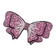 thumbnail image 2 of Broche de Pinza de cabellero de Mariposa de de Imitación de Broche de cabellero Francés de Moda Nupcial Rosado BLESIY Pinzas para el cabello de cristal Barrette, 2 of 7