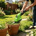 thumbnail image 3 of Portable Hedge Trimmer Cordless Handheld Mower Home Garden Rechargeable Mower an Gift for Husband and Father, 3 of 6