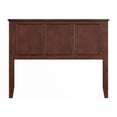 thumbnail image 4 of Madison Full Solid Wood Panel Headboard in Walnut, 4 of 8