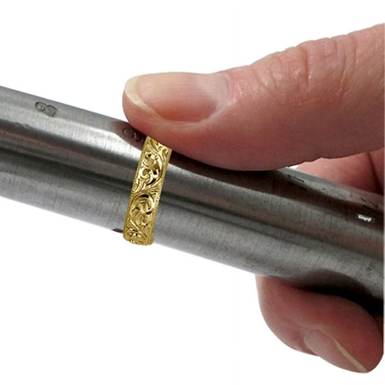 Steel Ring MANDRELS Graduated Sizing Range 1-26 Jewelry Making Tools - Set  of 2