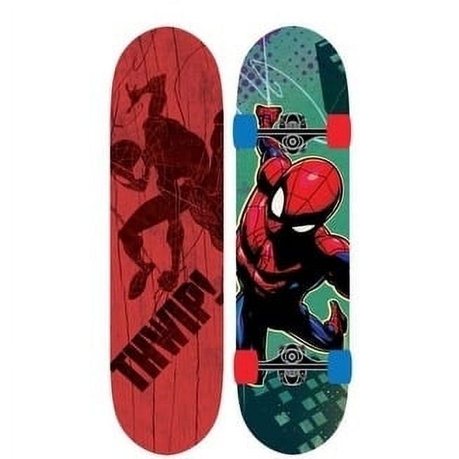 Skateboard 31'' Marvel Spider-Man 2002 - Complet, Très Bon État
