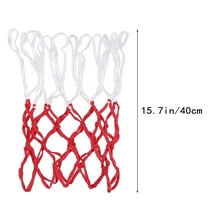 Braided Multicolor Basketball Net for Sports Official Size Easy to Install Professional
