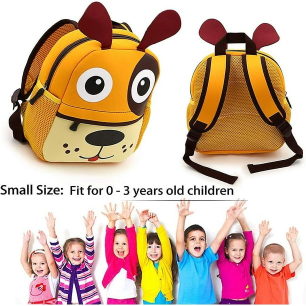Mochila para ninos pequenos mochilas preescolares para bebes ninos y ninas bonitas mochilas de neopreno con dibujos animados para ninos de 0 a 3
