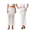 thumbnail image 3 of Michellecmm Women Lace Half Dress, Summer Spring Street Casual Party See Through Wrapped Long Skirt, 3 of 9