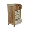 thumbnail image 2 of Anderson Teak Safari Patio End Table in Natural, 2 of 5