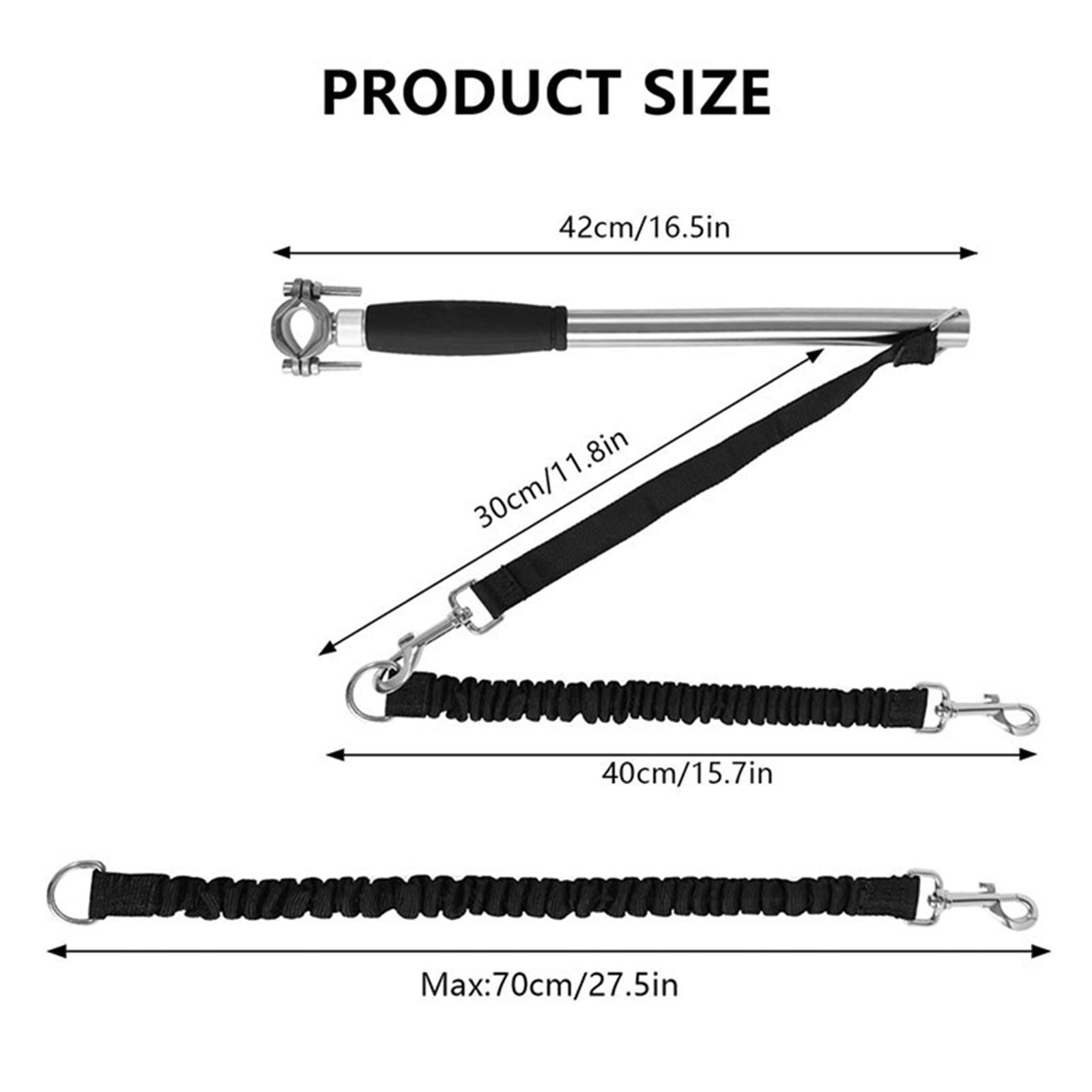 Dog Bike Leash ,Easy Installation Removal , Walking Dog Leashes ,Dog Exerciser Leash for Outdoor Exercise Jogging Pet Supplies