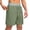 #01-Army Green Shorts, variant on Men's Quick Dry Hiking Shorts Lightweight Running Gym Outdoor Shorts Classic Fit Drawstring Summer Beach Shorts with Zipper Pockets