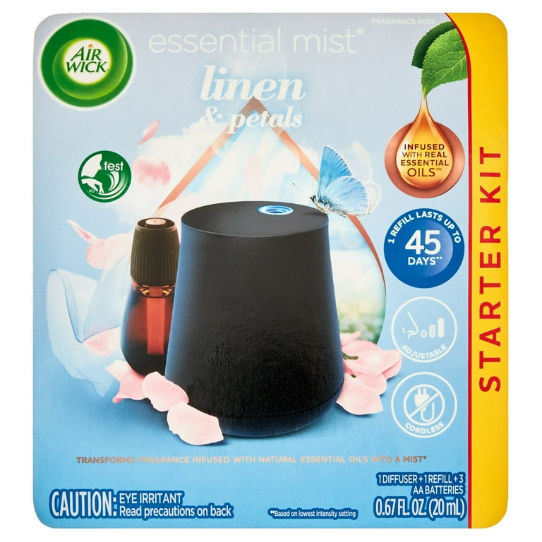Air Wick Essential Oils Electric Linen in the Air Electric Air Freshener  'Summer Morning Freshness
