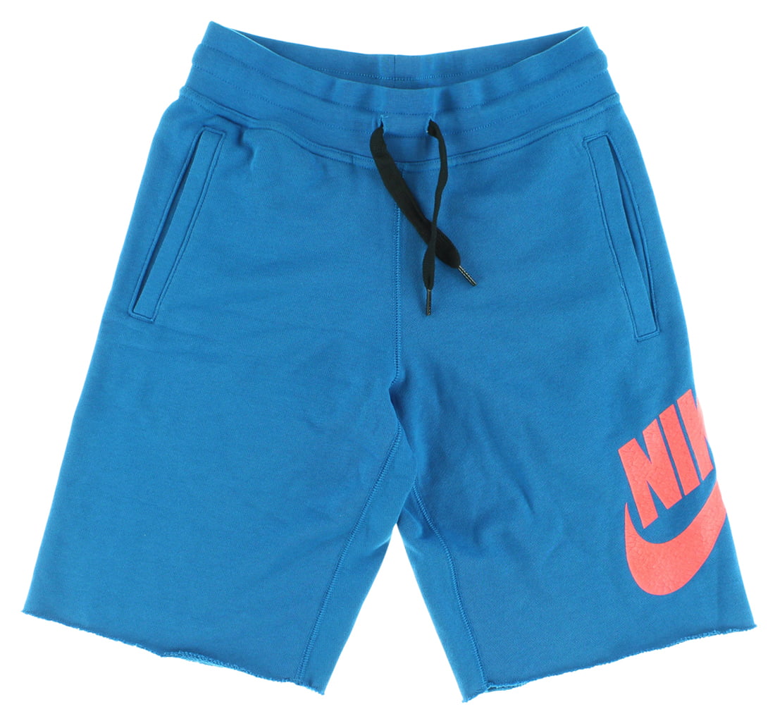 Nike Mens AW77 Alumni Shorts Blue XS - Walmart.com