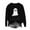 Black, variant on Up to 50% off Halloween Women Oversized Sweatshirt without Hood Cute Ghost Pumpkin Printed Graphic Pullover Holiday Tops (2XL, Dark Gray)