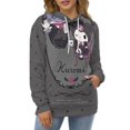 thumbnail image 5 of KUROMI Hoodie with Pocket Anime for Men Women Couple Gift, 5 of 7