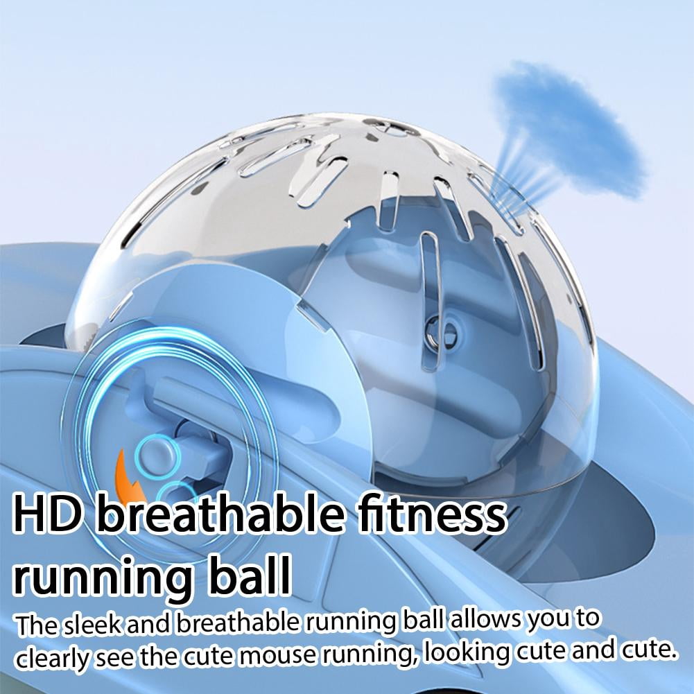 Extra Large Hamster Exercise Ball, Rolling Run Ball Car Toy, Small Pet Running Wheel Activity Toy for Hamster and Golden Bear