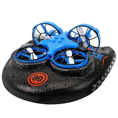 3 in 1 Flying Air Boat Land Driving Mode Detachable RC Drone 3 Speed Modes Quadcopter New