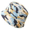 thumbnail image 4 of Seyurigaoka Kids Girls Boys Fashion Camouflage Bucket Hat Stylish Sun Cap, 4 of 7