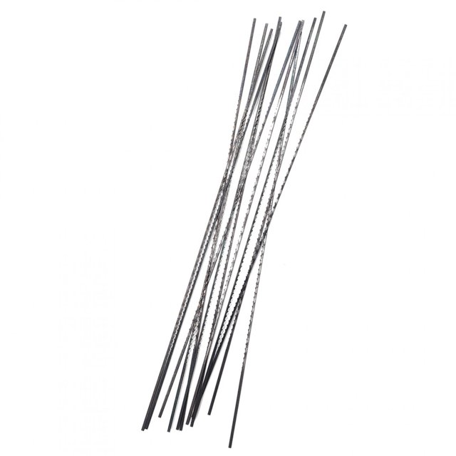 Hojas de Sierra de Acero Con Alto Contenido de Carbono, Herramiente para Corte de Metales para Joyería y Metalurgia