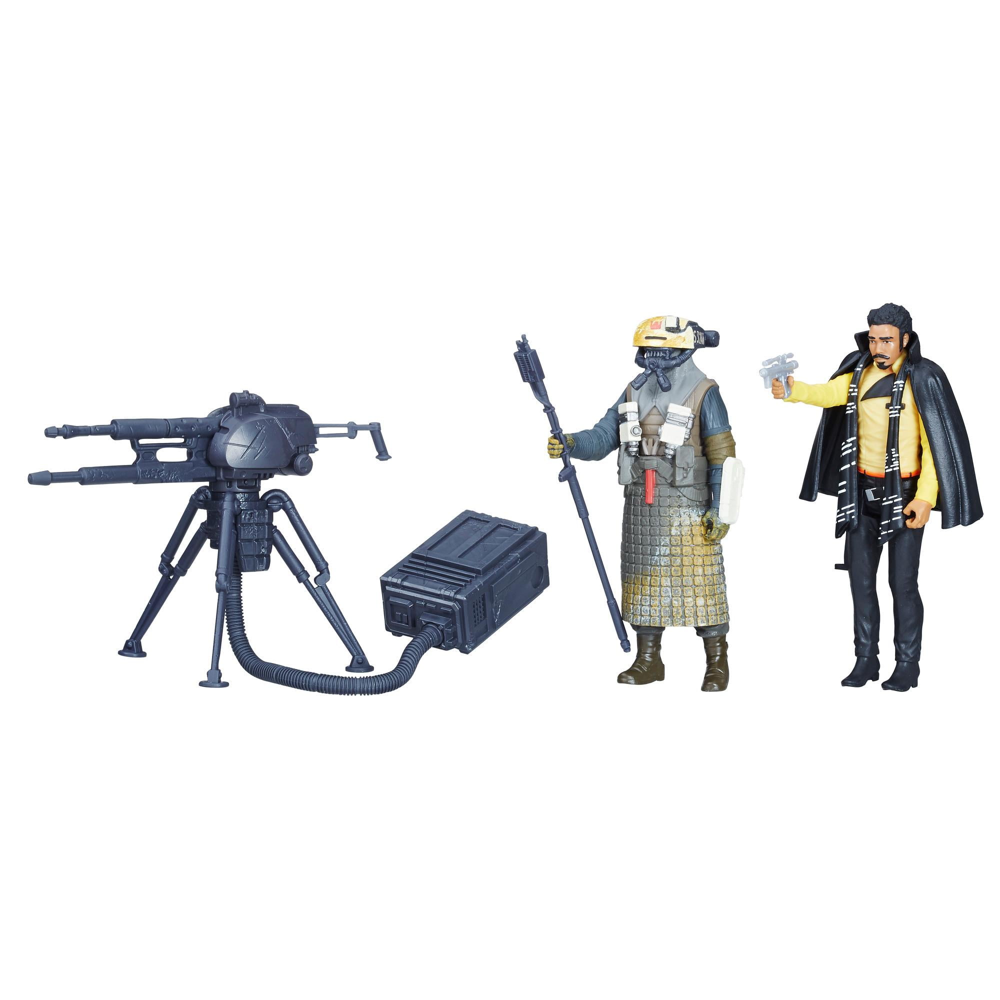 modèle 3D de Stormtrooper impérial et Blaster de Star Wars, truqués