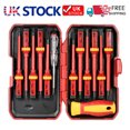 thumbnail image 1 of Electricians Screwdriver Set, Comprehensive Tool Kit Featuring Interchangeable Screwdrivers for Optimal Performance in 1000V Environments, 1 of 5