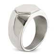 thumbnail image 3 of Primal Steel Stainless Steel Signet Ring, 3 of 11