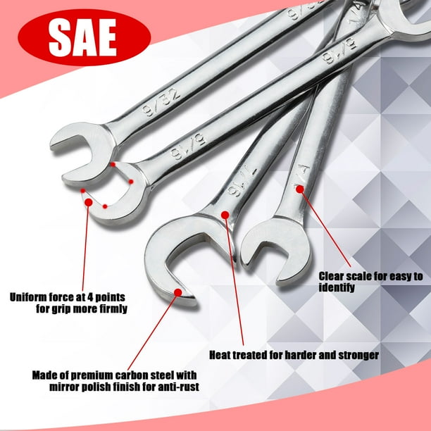 Angle wrench 2024 set sae