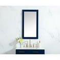 thumbnail image 2 of Aqua vanity mirror 18x32 inch in blue, 2 of 4