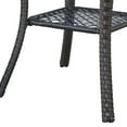 thumbnail image 5 of POCASSY Wicker Rattan Side Table With Built-In Glass, 5 of 6