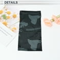 thumbnail image 5 of Unique Bargains Half Pack UV Face Shield Polyester Dot Multipurpose Neck Gaiter Mask Sun Protection Breathable Black 1 Pcs, 5 of 6